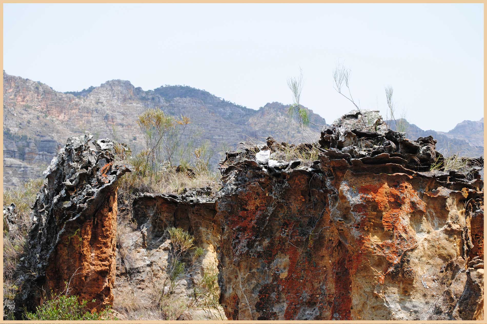 Isalo National Park rock formations